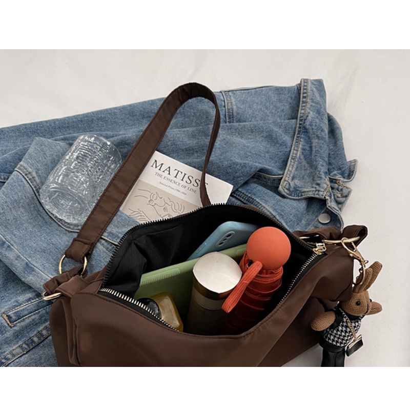 Túi đeo vai bằng nylon thoải mái thời trang cho nữ