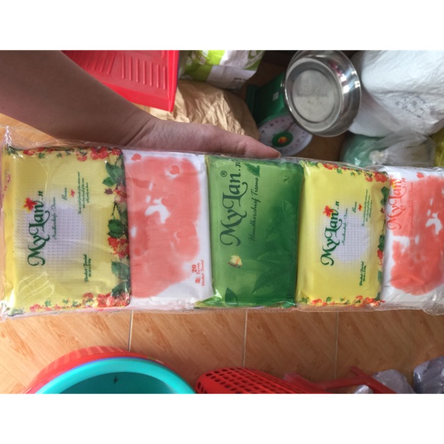 Lốc Khăn giấy mylan dạng túi bóp