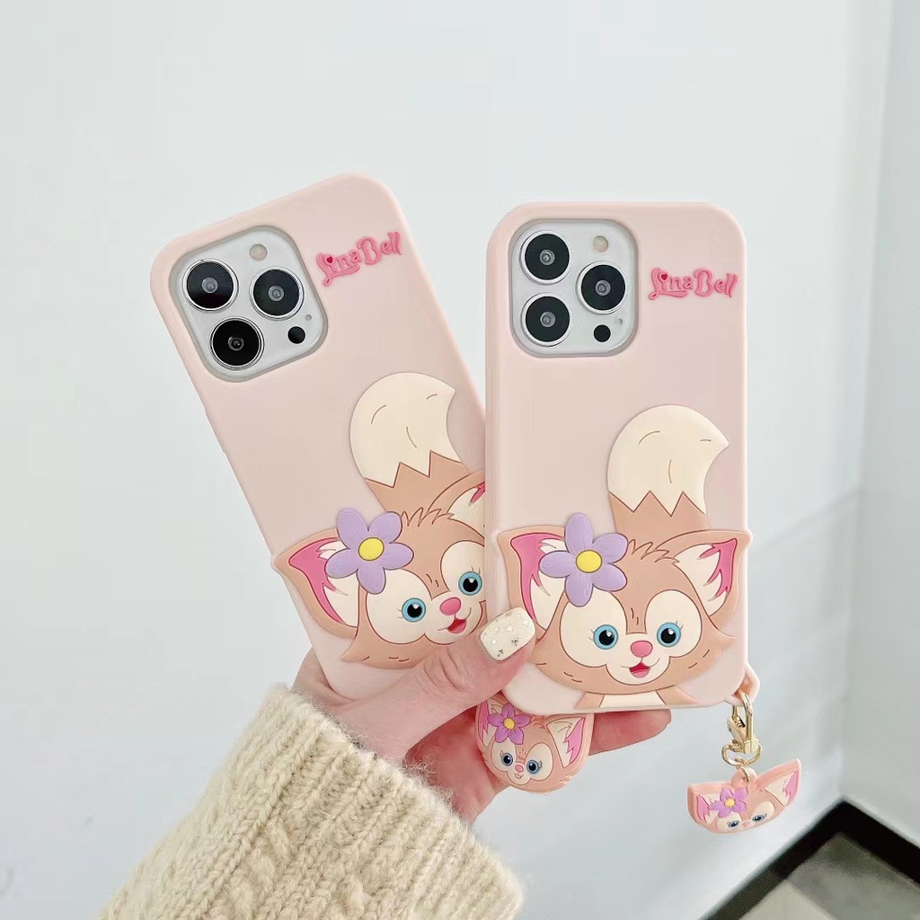 Ốp điện thoại hình Lina Bell 3D thích hợp cho IPHONE 13 PRO MAX 12 PRO MAX 11 PRO MAX XS MAX XR X 7 8 PLUS 6 6S PLUS
