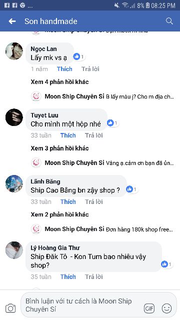 Son giấy cổ trang Moon Ship Handmade | BigBuy360 - bigbuy360.vn