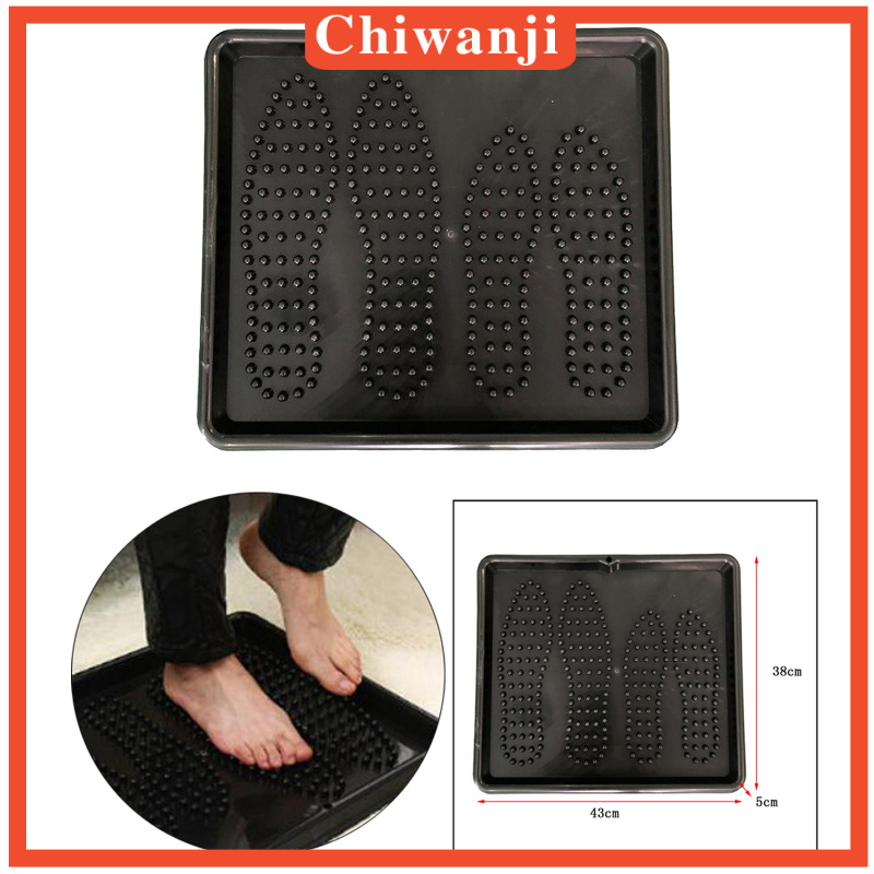 [CHIWANJI]Multifunctional Garden Doorway Shoe Storage Tray Boot Pet Plants Home Door A