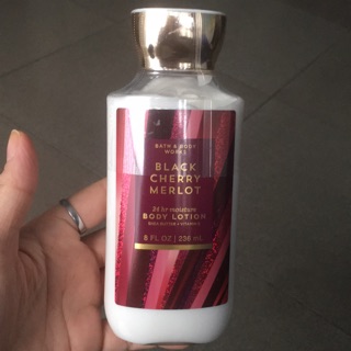 Sũa dưỡng thể Bath & Body Works Black Cherry Merlot (236ml) - Hàng chuẩn USA