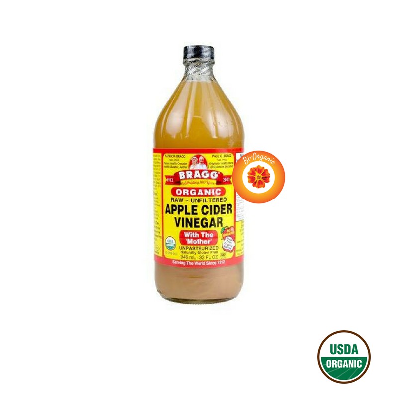 GIẤM TÁO HỮU CƠ BRAGG (946ml) - Organic Apple Cider Vinegar