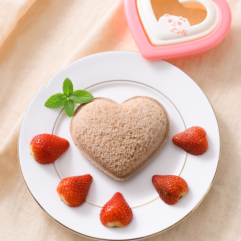 Khuôn Cắt Bánh Mì Sandwich Hình Trái Tim