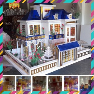 [VÀNG MÃ] Biệt thự sân vườn vàng mã VIP7 (Mẫu đặt làm thủ công - Đặt trước 12 - 15 ngày)