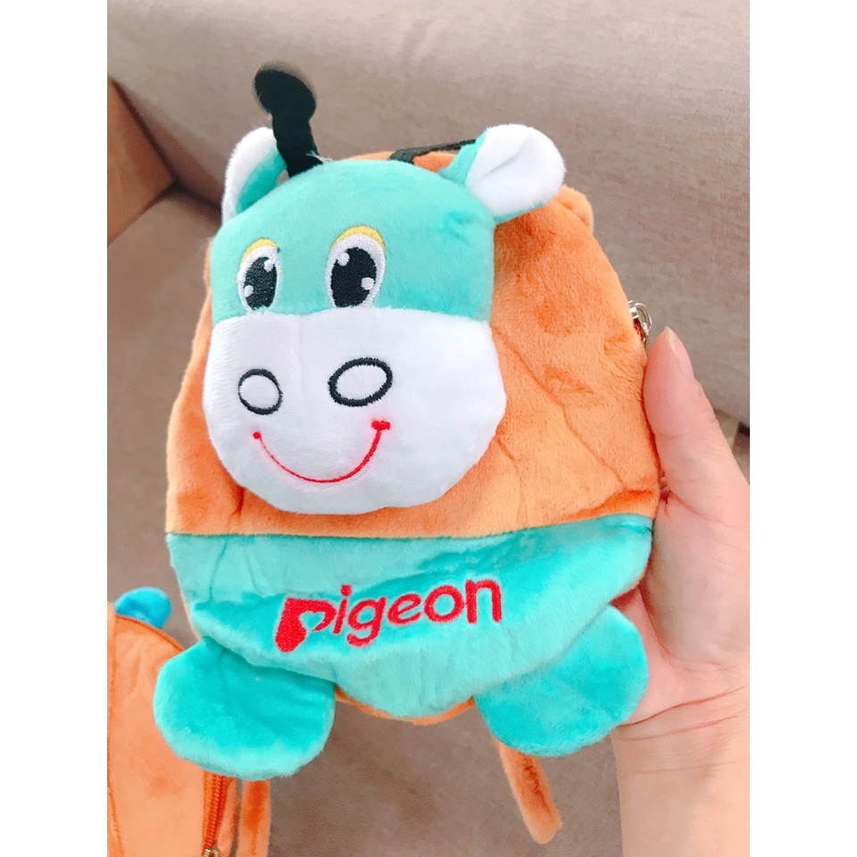 Túi đeo chéo hình gấu bông mini dễ thương có dây đeo tùy chỉnh cho bé gái