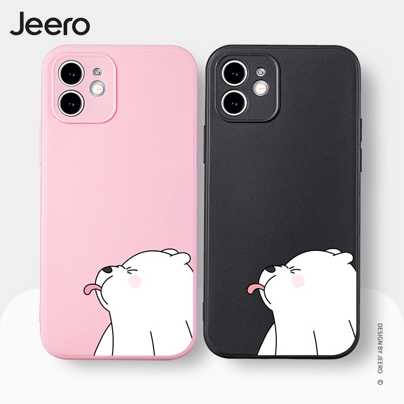 Ốp điện thoại JEERO thích hợp cho iphone 13 12 11 pro max se 2020 x xr xs ip 8 7 6 6s plus kute a1c118