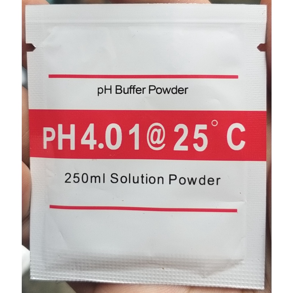 Bộ 2 gói bột hiệu chỉnh bút đo pH sử dụng cho hồ thủy sinh, cá cảnh, rau sạch