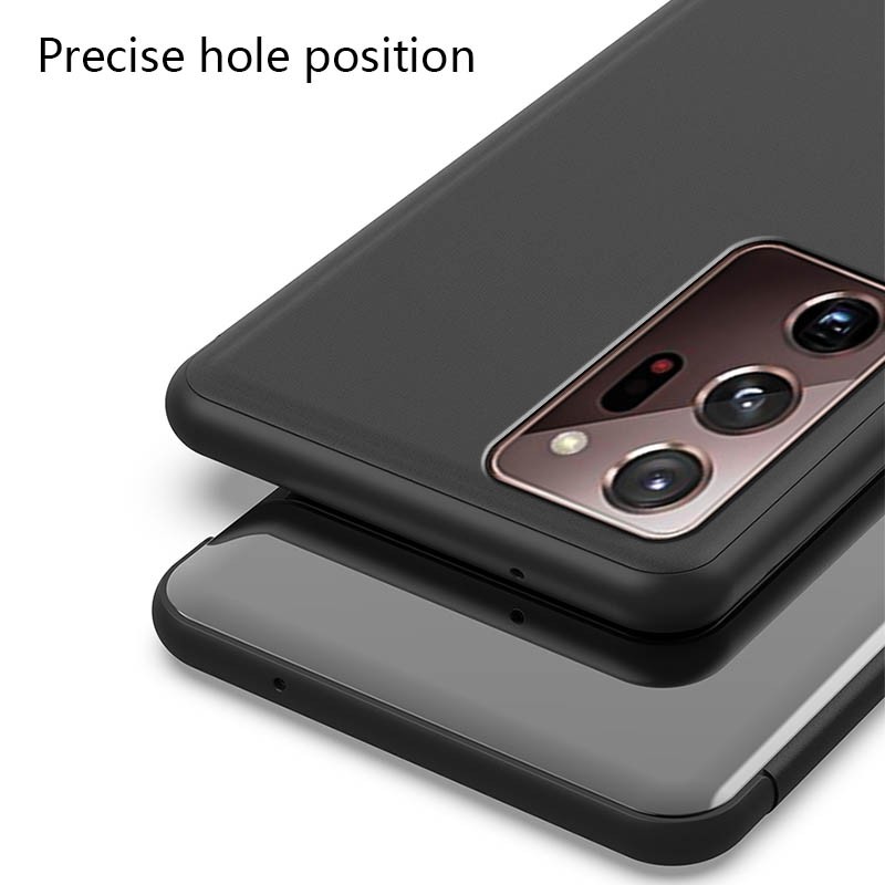 Bao da điện thoại mặt kính thông minh cho Samsung Galaxy Note 20 20 Ultra