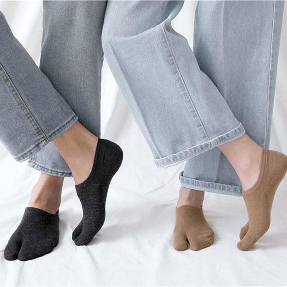 AROMA Đôi Vớ Xỏ Ngón Phong Cách Nhật Bản Đơn Giản Cho Nữ