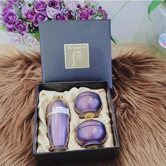 Set Dưỡng Da Chống Lão Hóa Whoo Hwanyu Special 3pcs Gift Set 15ml