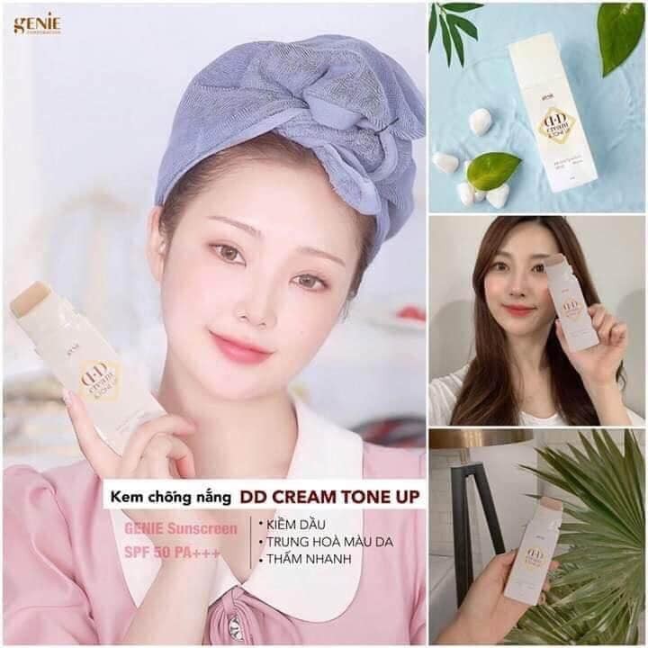 Kem Che Khuyết Điểm Dưỡng Da Chống Nắng DD Cream Genie Hàn Quốc