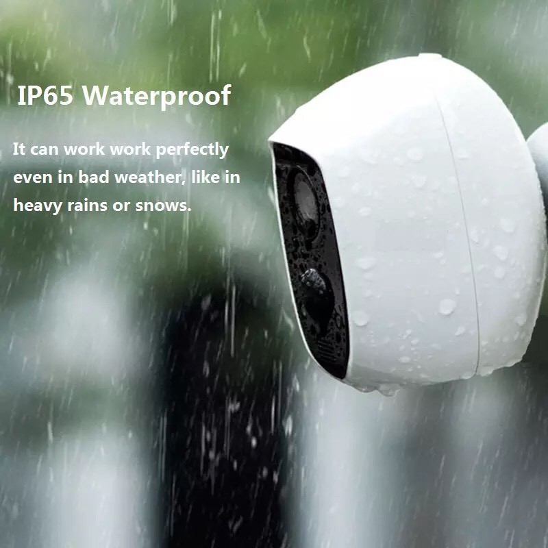 Camera Ip icsee ngoài trời tích hợp pin dự phòng