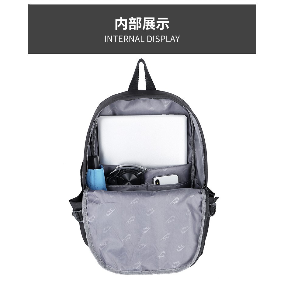 Nike Ba Lô Thể Thao Du Lịch Đựng Laptop Thời Trang Chất Lượng Cao Kkz637