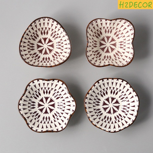 Bát chấm, chén chấm chén gia vị nhiều hoạ tiết phong cách Nhật - H2DECOR