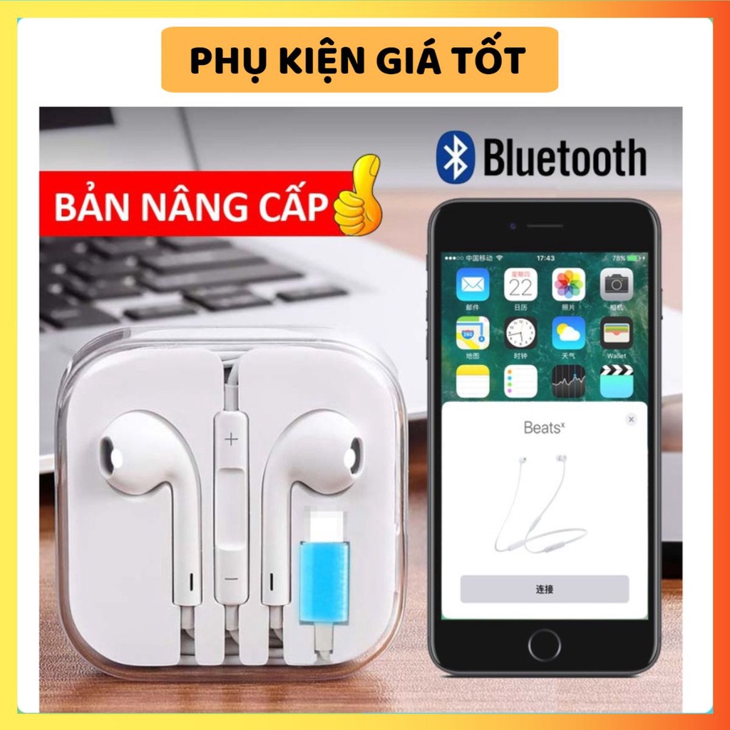 Tai Nghe ĐT IPX Cửa Sổ- Tự Động Kết Nối 7/7plus/8/8plus/x/xs/xs max/11/11 pro/11 promax