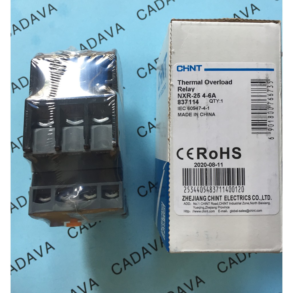 Relay nhiệt - đuôi nhiệt dùng cho contactor CHINT