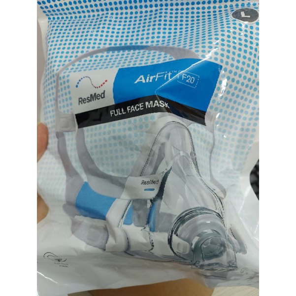 Mặt nạ thở CPAP/BiPAP Resmed Airfit F20 - Máy thở CPAP/BiPAP- Ảnh thật ở cuối