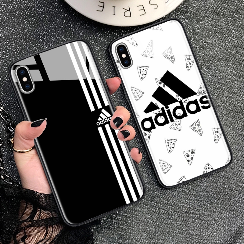 Ốp lưng nhãn hiệu Adidas nhiều mẫu mã cho điện thoại iPhone XS Max XR X 11 Pro 7 8 6 6S Plus