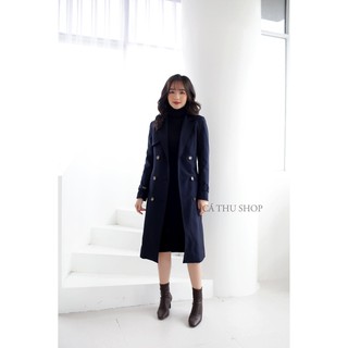 áo kaki dáng dài cao cấp