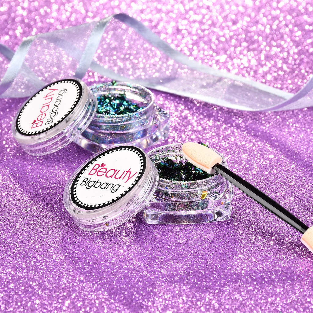 Bột Nhũ Kim Tuyến Trang Trí Móng Tay 12 Màu Sắc Tùy Chọn 0.1g