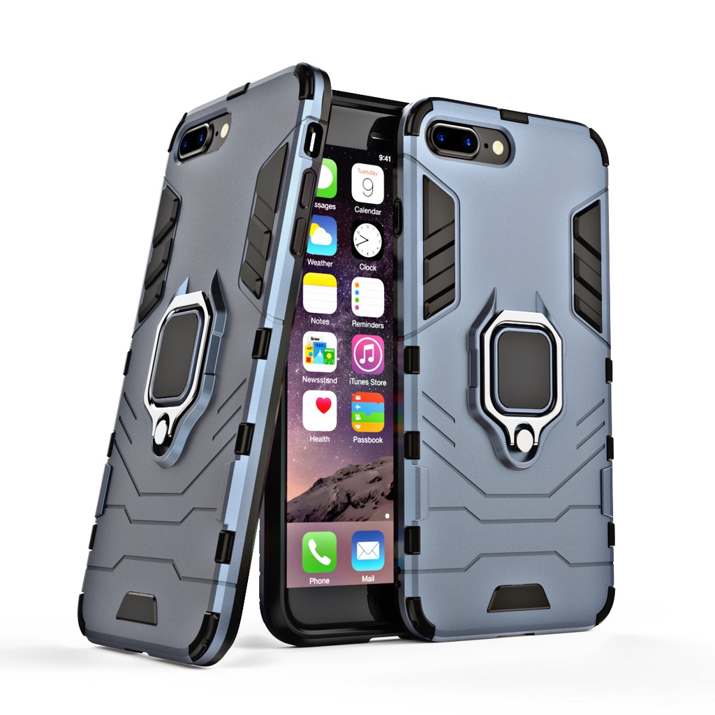 Ốp lưng Iphone 7 / 8 / Iphone SE 2020 Iron Man Iring cao cấp siêu bền giá đỡ xem phim