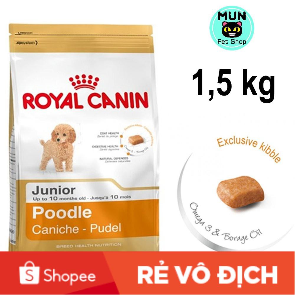 THỨC ĂN CHÓ ROYAL CANIN POODLE JUNIOR 1,5KG