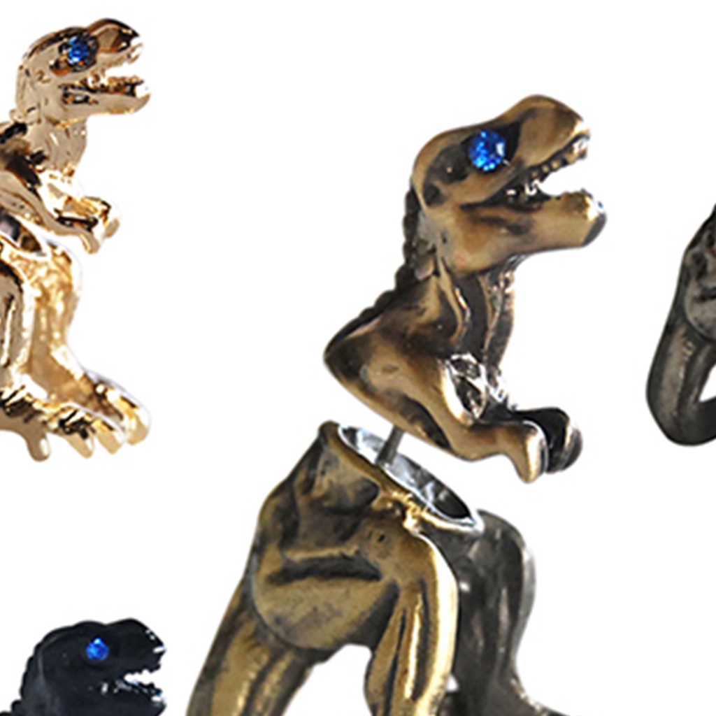 Một chiếc bông tai hình chú khủng long độc đáo