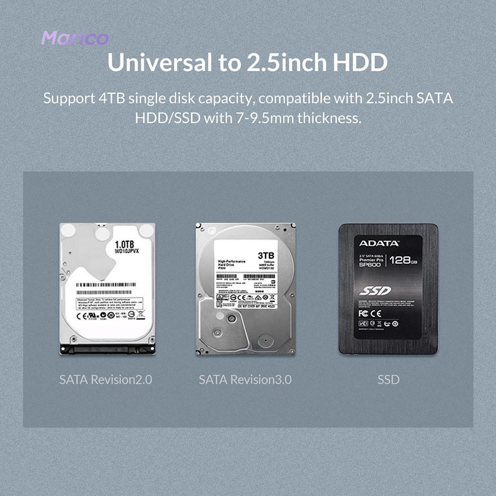 ORICO Hộp Đựng Ổ Cứng Ngoài Hdd Usb 3.0 Micro B Sang 2.5 Sata | BigBuy360 - bigbuy360.vn