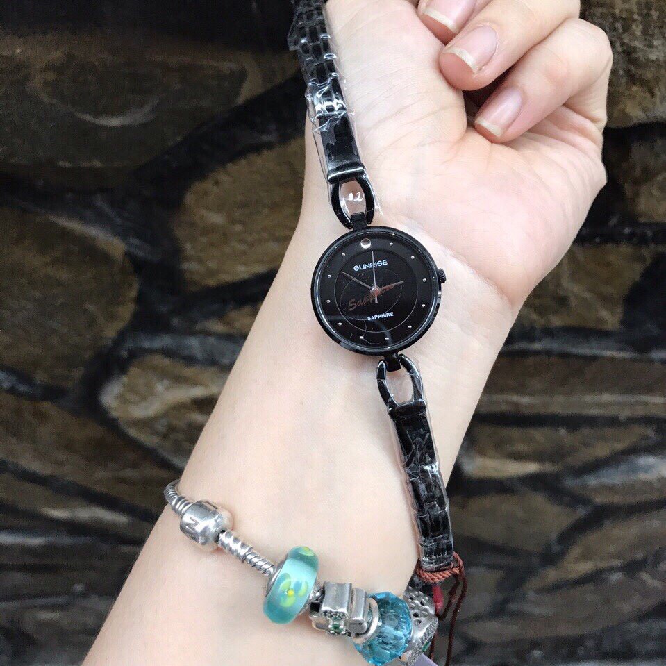 Đồng hồ lắc tay nữ Sunrise sl723swa - Authentic