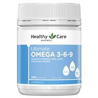 Viên uống Omega 369 Healthy Care Úc 200 viên