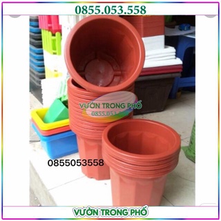 Chậu nhựa trồng cây E300- 26*17*23CM
