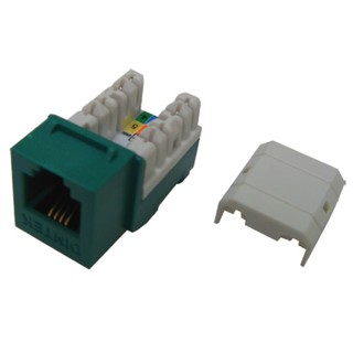 Ổ cắm thoại RJ11 Keystone Jack Dintek Cat.3 unshielded (1305-01006)