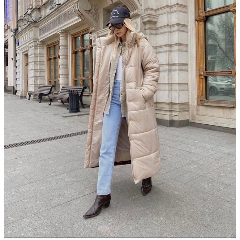 ÁO PHAO TRẮNG KEM