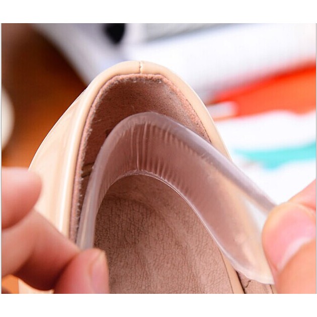 2 miếng lót giày silicon chống rộng chống đau chân