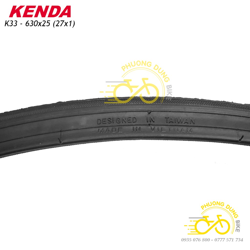 Lốp (Vỏ) xe đạp KENDA K-33 630x25C / 630x32C - 1 Chiếc