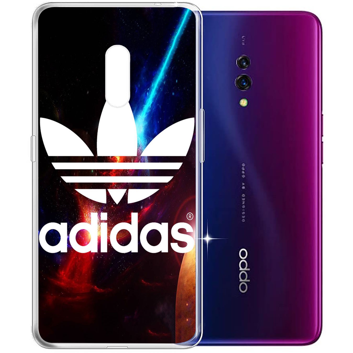 Ốp lưng silicone họa tiết logo Adidas cho Samsung Galaxy A21S J2 J4 Core J5 J6 Prime J8 2018 J6+ J4+