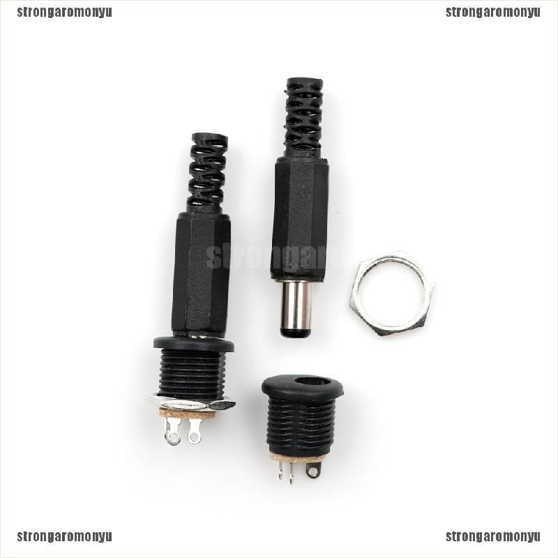 Set 10 Đầu Nối 5.5Mmx2.1Mm Male DC Female