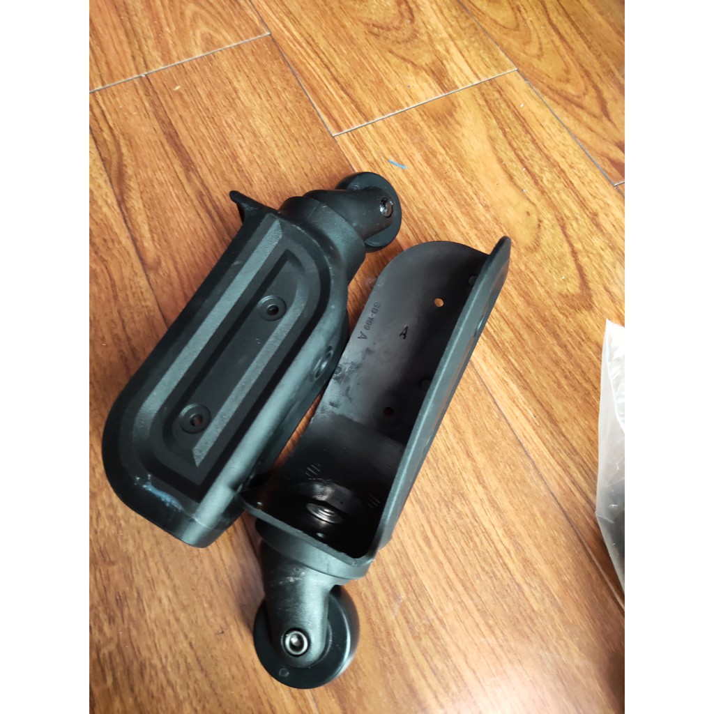 Cụm bánh xe 2 chiếc cho vali vải vali da chất liệu cao cấp bền đẹp dùng thay cho cụm bánh vali bị hỏng bị kẹt