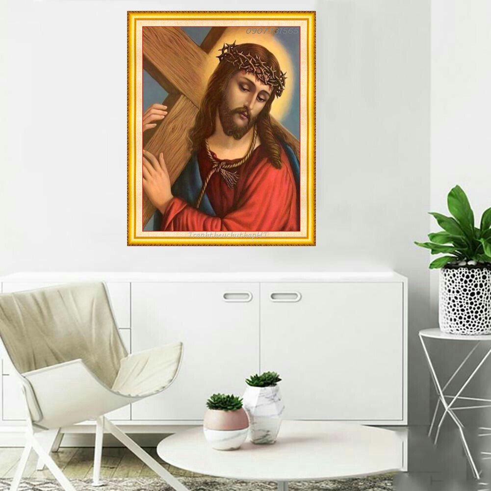 Tranh đính đá Chúa Jesu VS464 - tự đính