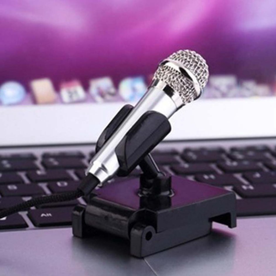 Micro kèm tai nghe mini hỗ trợ hát karaoke chất lượng cao