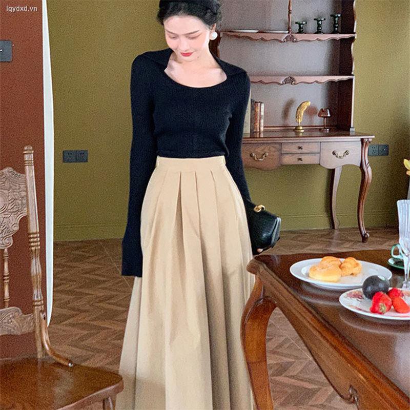 Váy thời trang phong cách retro xinh xắn dành cho nữ 2021