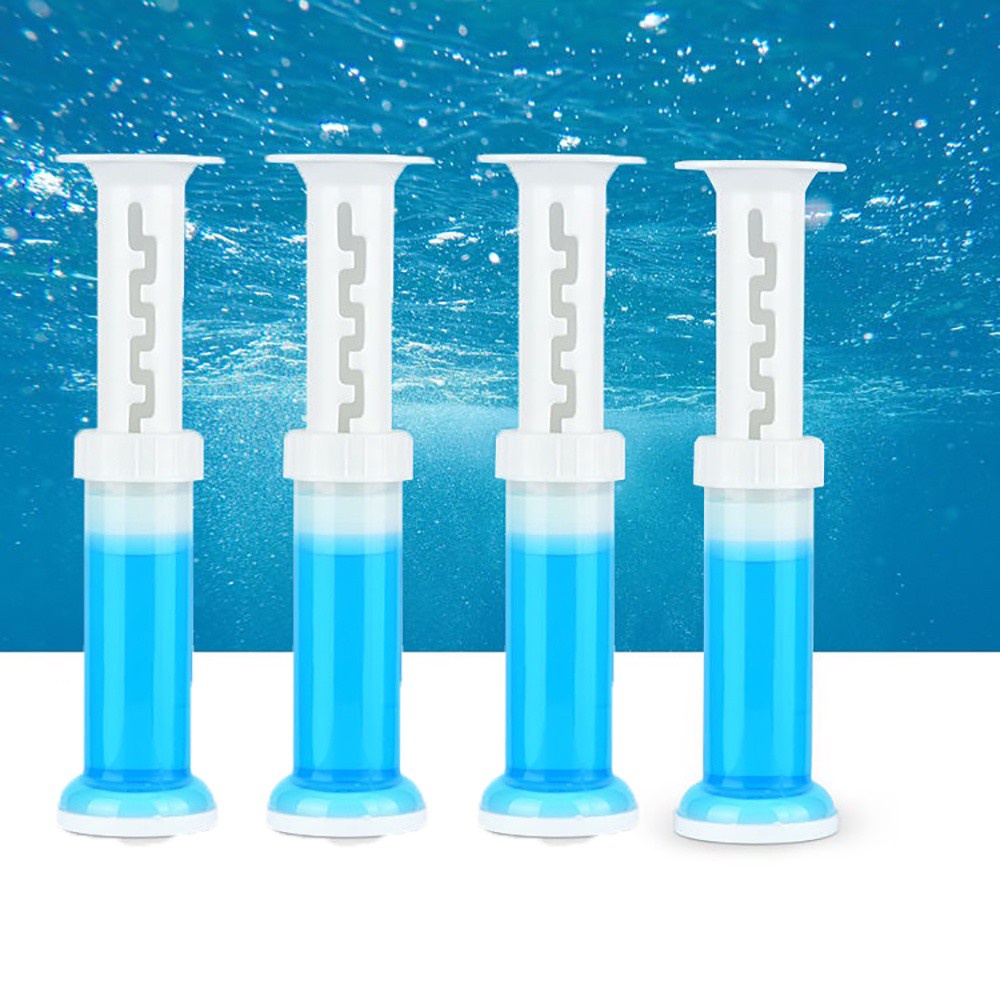 Lọ gel khử mùi bồn cầu/nhà vệ sinh tự động hương hoa và trái cây nhiều màu dễ sử dụng