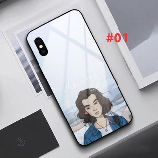 Ốp lưng kính Samsung Galaxy Note 8 Note 9 Note 10 Note 10 Plus in hình CUTE