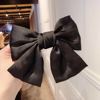 Kẹp tóc nơ to phong cách Hàn Quốc dễ thương cho nữ