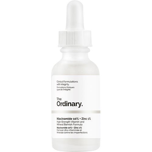 Tinh chất giảm mụn + thâm mụn The Ordinary Niacinamide 10% + Zinc 1% serum 30ml