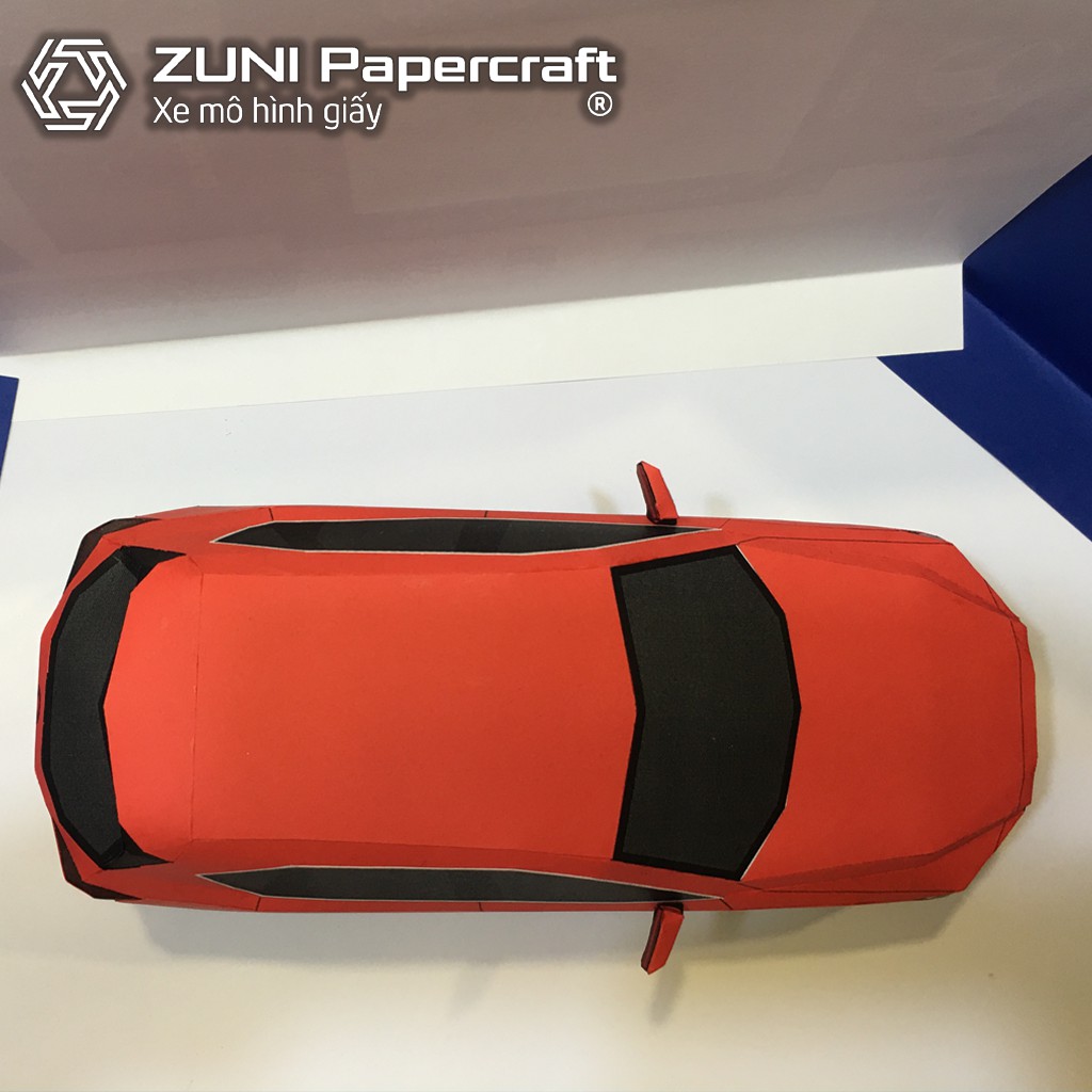 Bộ KIT xe mô hình giấy Mazda CX-5 của ZUNI Papercraft