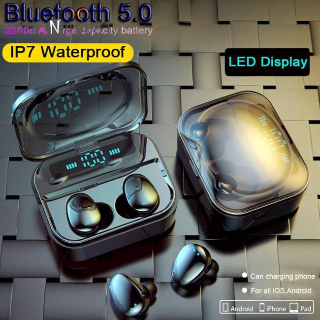 Tai nghe không dây mini X7 bluetooth 5.0 TWS cảm ứng vân tay chống thấm nước IPX7