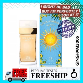 ✦GH✦ Nước hoa D&G Light Blue Sun EDT fullsize 100ml