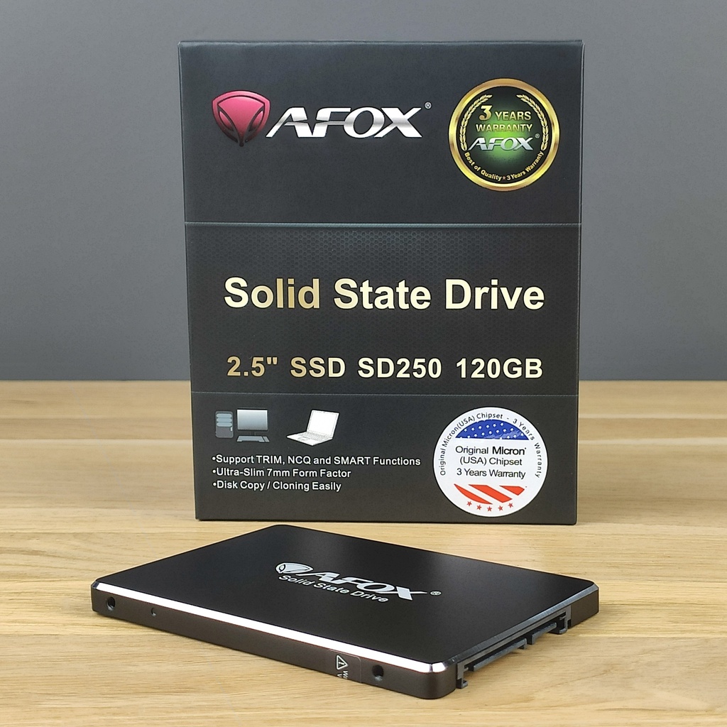 Ổ cứng SSD AFOX 120GB, 2.5in, SATA3 6GB/S